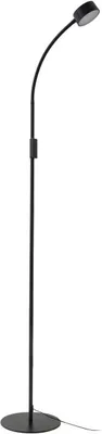 Produktbild von Lindby LED-Stehleuchte Maori, 140 cm, schwarz, CCT, dimmbar
