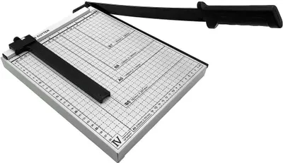 Produktbild von Papierschneider – Präzise Schneidetechnologie – Markenqualität – Für A3, A4, A5, B5, B6, B7 – Ergonomisches Design für müheloses Schneiden