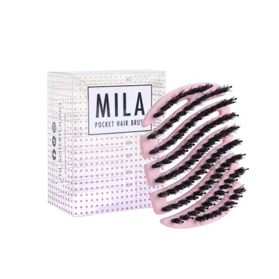 Produktbild von SISTER YOUNG MILA POCKET PINK BV - Minibürste mit wildrosa Borsten