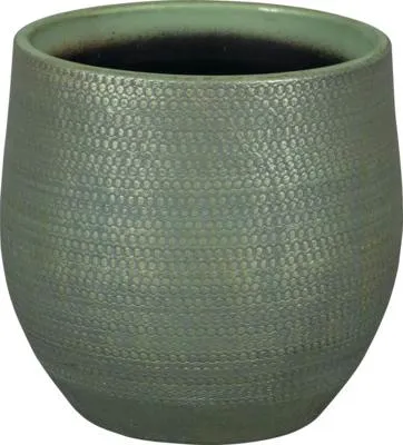 Produktbild von Blumentopf Passion for Pottery Steinzeug Ø 29 cm 29 x 29 x 26 cm grün