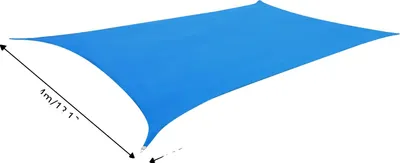 Zdjęcie produktu dla Markiza, trwały materiał HDPE, łatwy montaż, niebieska