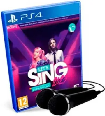 Produktbild von Playstation Games Ps4 Let´s Sing 2023+ Mikrofone Silber PAL Silber PAL