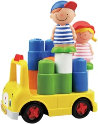 Immagine prodotto di Scuolabus telecomandato - Set di blocchi da costruzione