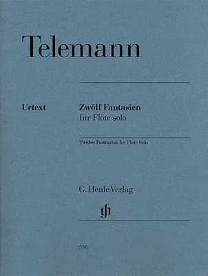 Zdjęcie produktu dla Zwölf Fantasien für Flöte solo TWV 40:2-13