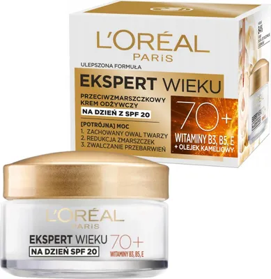 Produktbild von Loreal Ekspert Wieku Krem do Twarzy na Dzień 70+ 50 ml