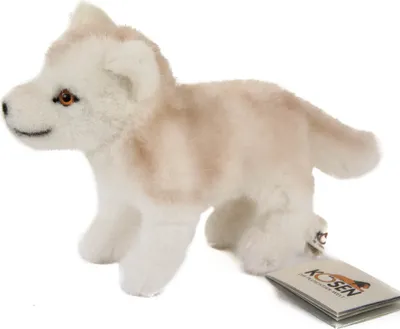 Produktbild von Kösen Polarwolfwelpe 20 cm Polarfuchsbaby Stofftier