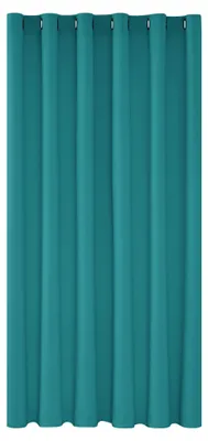 Productafbeelding van Verduisterende gordijn met oogjes, 270x200 cm, turquoise