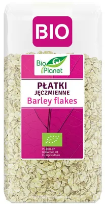 PŁATKI JĘCZMIENNE BIO 300 g - BIO PLANET