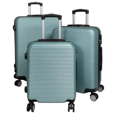 Produktbild von ABS Kofferset 3-teilig Malaga Gepäckset Trolley türkis