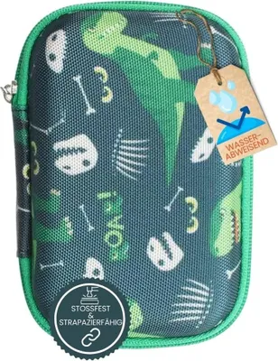 Obrázek produktu pro caseroxx Libre EVA Case Dinosauriermuster- schwarz