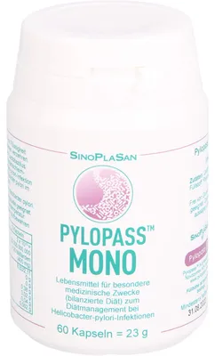 Produktbild von SinoPlaSan Pylopass Mono Kapseln, 60 St. Kapseln