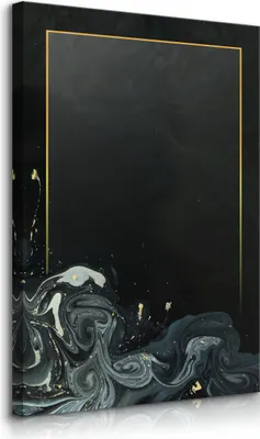 Produktbild von Muralo Leinwandbild Canvas ABSTRAKTE WELLEN Moderne Muster für Schlafzimmer Br. 70cm x Hö. 100cm