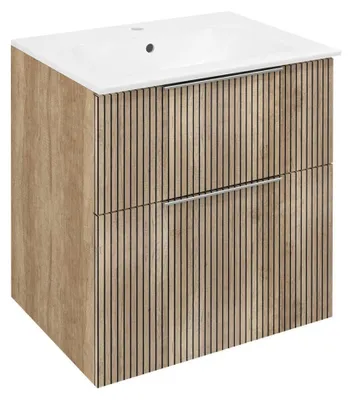 Produktbild von Sapho CIRASA STRIP Unterschrank 59,2x64x46cm, Alabama Eiche