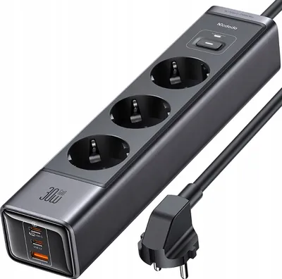 Immagine prodotto di Mcdodo caricabatterie striscia di alimentazione Gan tipo C 6X Usb-C Usb Ac 1,5M
