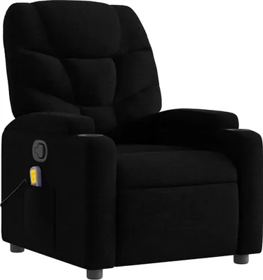 Obrázok produktu pre masážne kreslo vidaXL Black Fabric