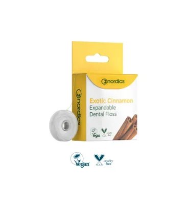 Obrázek produktu pro NORDICS Expandující dentální nit se skořicí 1 ks