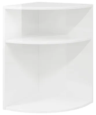 Obrázek produktu pro Odkládací stolek Vysoce lesklá bílá 39,7 x 39,7 x 60 cm