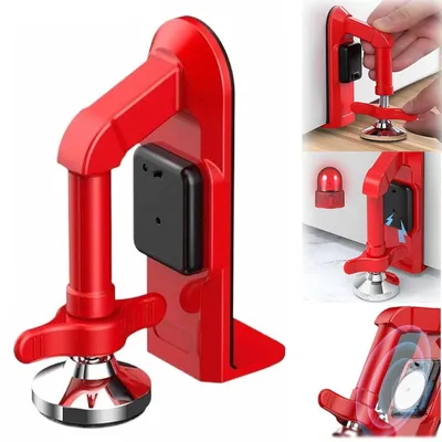 Produktbild von Sicherheits Türblocker mit Alarm, 80 dB, tragbar, Anti-Diebstahl, einfache Installation, Hotel & Zuhause.
