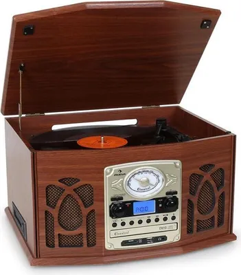 Obrázok produktu pre auna Stereo zariadenie Auna NR-620, stereo, MP3 záznam, hnedé