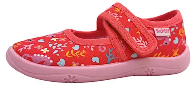 Produktbild von Richter  Kinderschuhe Mädchen Hausschuhe Rot Freizeit
