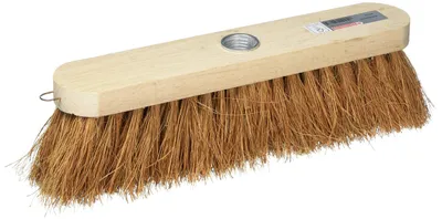 Produktbild von Straßenbesen – 30 cm mit Holzstiel und Kokosfasern
