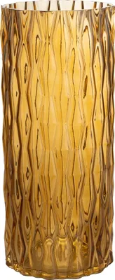 Produktbild von Vase - Gelb - H 30 cm - Glas
