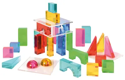Obrázok produktu pre EDUPLAY 120949 Akrylové stavebnice Geo 32 kusov (1 sada)