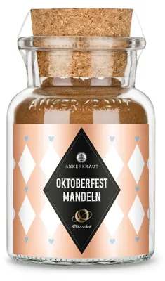 Produktbild von Mandeln, 55g im Korkenglas