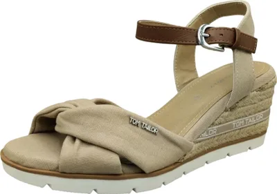 Produktbild von Tom Tailor Keilsandaletten Damen 32303639313838 Beige 38 EU