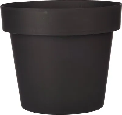 Obrázok produktu pre Samozavlažovací plastový kvetináč, antracitový