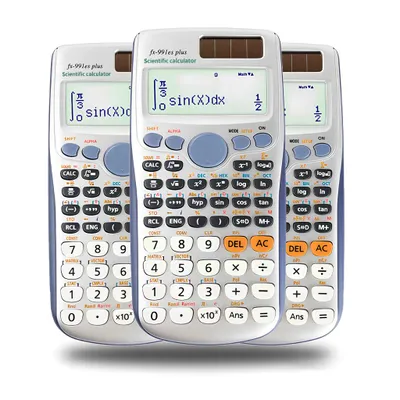 Immagine prodotto di 1 calcolatrice scientifica multifunzionale - 417 funzioni Progettata specificamente per gli esami degli studenti, la fx-991ES PLUS