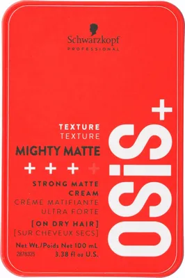 Zdjęcie produktu dla Schwarzkopf Professional Osis+ Mighty Matte Krem matujący o ultra mocnym utrwaleniu 100 ml