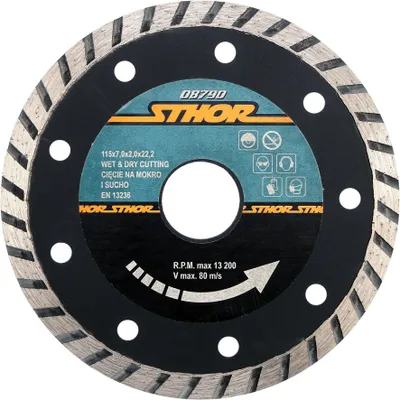 Image de Disque diamanté « Turbo » 115 x 22,2 mm