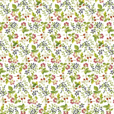 Produktbild von Sovie HOME Tischdecke Else aus Linclass® Airlaid 80 x 80 cm, 1 Stück - Blaubeeren Heidelbeeren