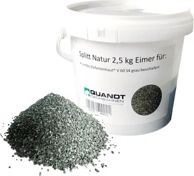 Produktbild von Quandt Stein Splitt für V60 Schweissbahnen grau 2,5 kg