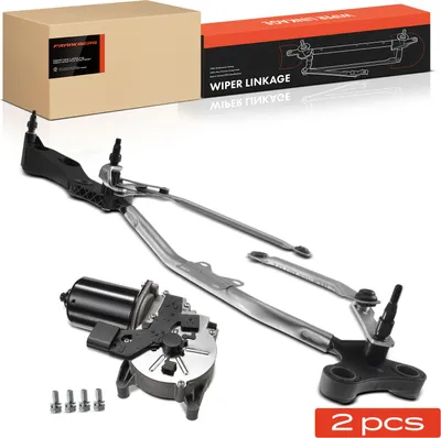Obrázek produktu pro Frankberg 1x motor stěračů motor stěračů + 1x táhlo stěračů vpředu pro BMW řady 5 E60 řady 5 Touring E61