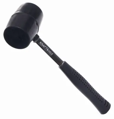 Zdjęcie produktu dla Młotek gumowy z metalową rękojeścią 350g 19046
