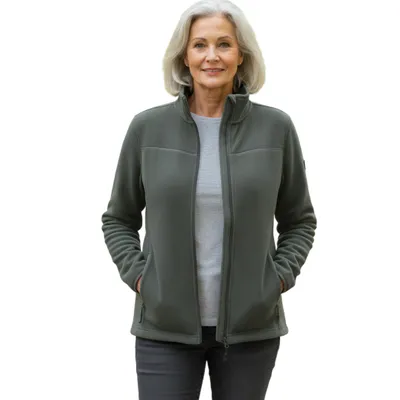 Produktbild von Kjelvik Damen Fleecejacke Danique Gr.38 balsam grün wärmend