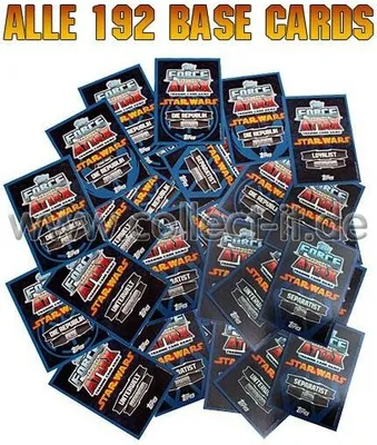 Produktbild von FA4 - Spar 8 - ALLE 192 Base Karten - Deutsch - Star Wars Force Attax - SERIE 4