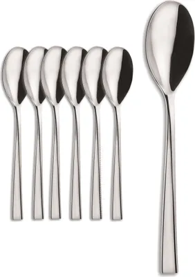 Produktbild von Picard & Wielpütz, Serie ' Monterey bright steel ', Dessert Vorspeisenlöffel, 6 Stück, Nr.6160 160118