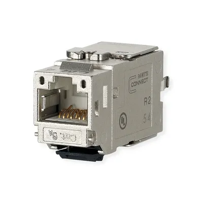 Produktbild von METZ CONNECT C6Amodul K 180° Buchse - Keystone