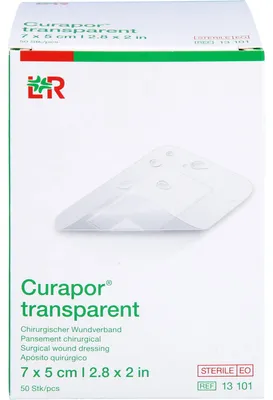 Produktbild von Curapor Wundverband transparent steril, 50 St PFL