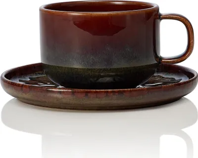 Produktbild von Ober- und Untertasse 0,2 L, (H) 6 cm