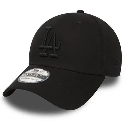Produktbild von New Era 39Thirty Stretch Cap - LA Dodgers schwarz - L/XL