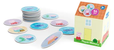 Productafbeelding van DEQUBE Peppa Pig geheugenspel (921D00068)