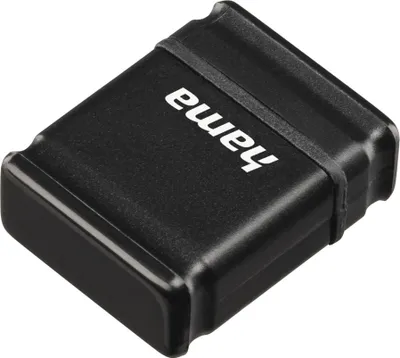 Produktbild von Hama USB-Stick Smartly, USB 2.0, 16 GB, Schwarz
