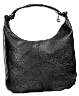 Produktbild von Florence Damen Tasche Schultertasche Leder schwarz Maße 8x45x35cm OTF190S1
