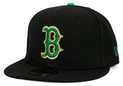 Produktbild von Kappe New Era - MLB 2026 St. Patrick Day 59FIFTY - Boston Red Sox - Black