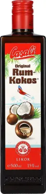 Produktbild von Casali Original RUM-KOKOS Creamlikör 15% Vol. 0,5l