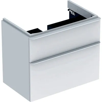 Immagine prodotto di Geberit Smyle Square armoire sous lavabo, 500353, 734x617x470mm, avec 2 tiroirs, 500.353.00.1, 500.353.00.1